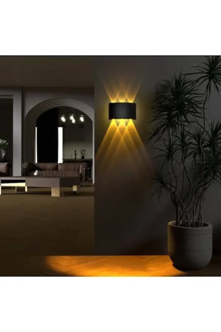 Full Reyon Uranüs Amber Işık Ledli Dekoratif Işık Süzmeli Iç Dış Mekan Modern Aplik