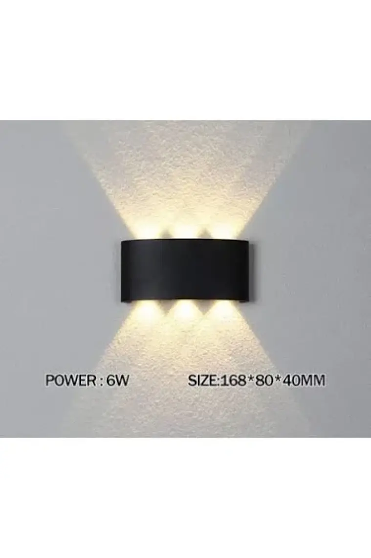 Burenze Modern Tasarım Ithal LED Aplik Iç ve Dış Ortam Kullanım Şık Görsellik Katar