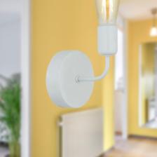 Apliqa Core Beyaz Duvar Lambası Yatak Odası-Yatak Başı-Banyo İçin Modern Aplik
