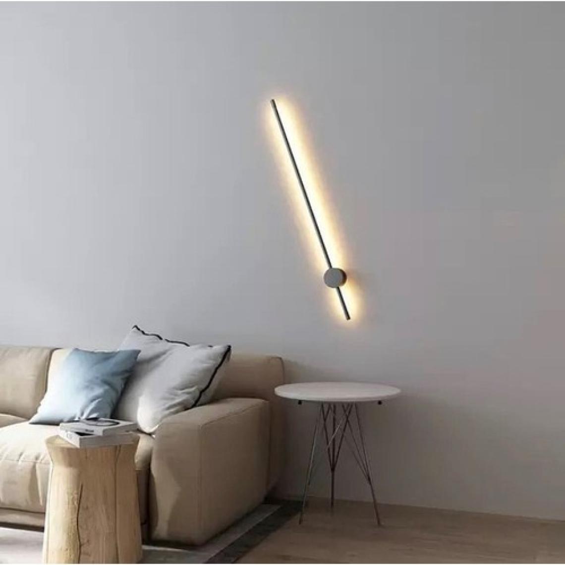 Vonalight Modern Dekoratif LED Duvar Aplik 70CM Siyah 3000K