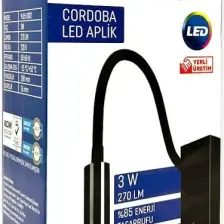 Noas 3W Anahtarlı Cordoba LED Aplik