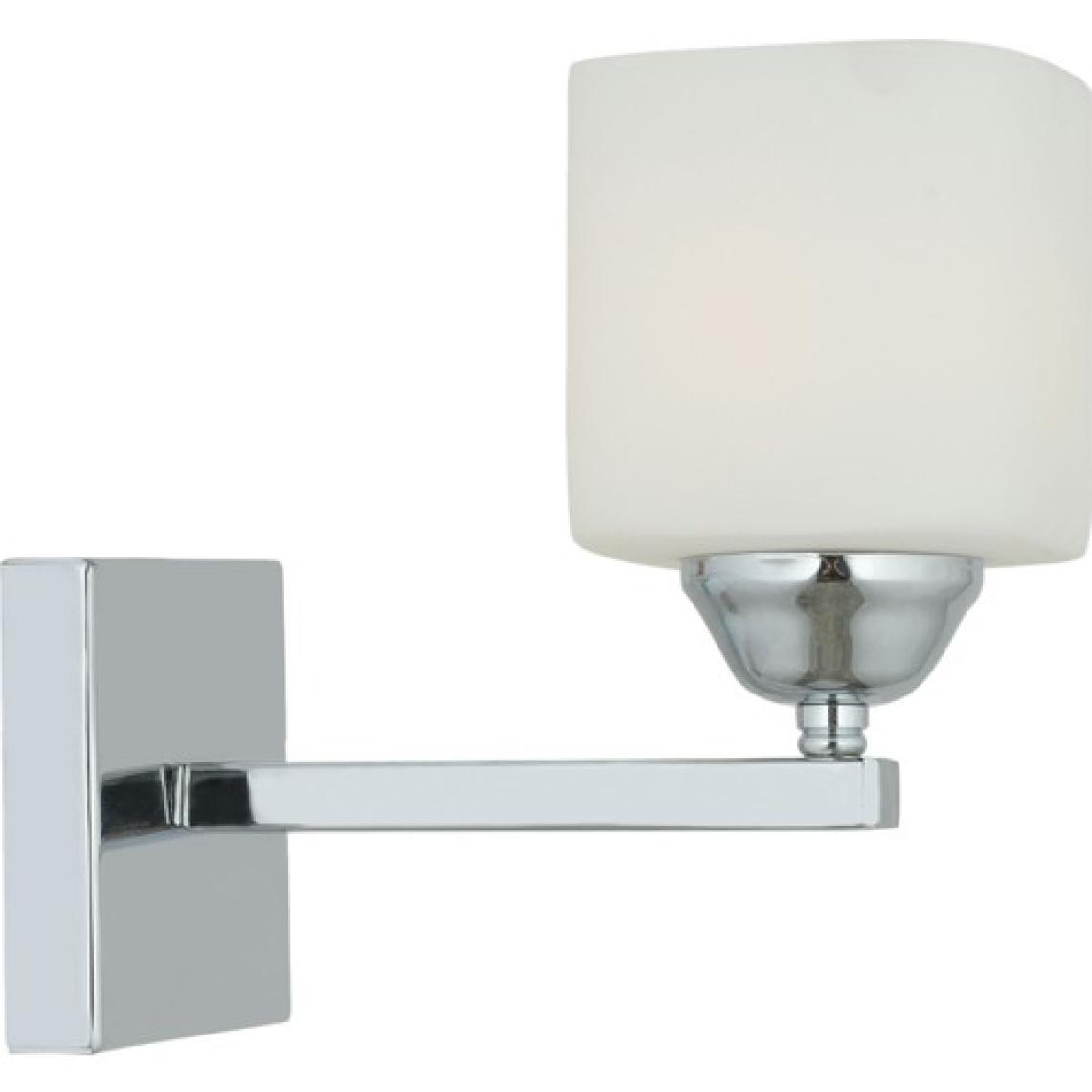 Apliqa Minel Krom Kaplama Duvar Lambası Yatak Odası-Yatak Başı-Banyo İçin Modern Aplik