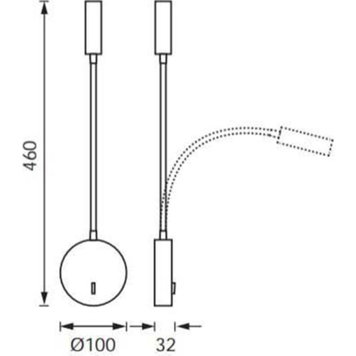 Jupiter Yatak Başı LW503 S Aplik