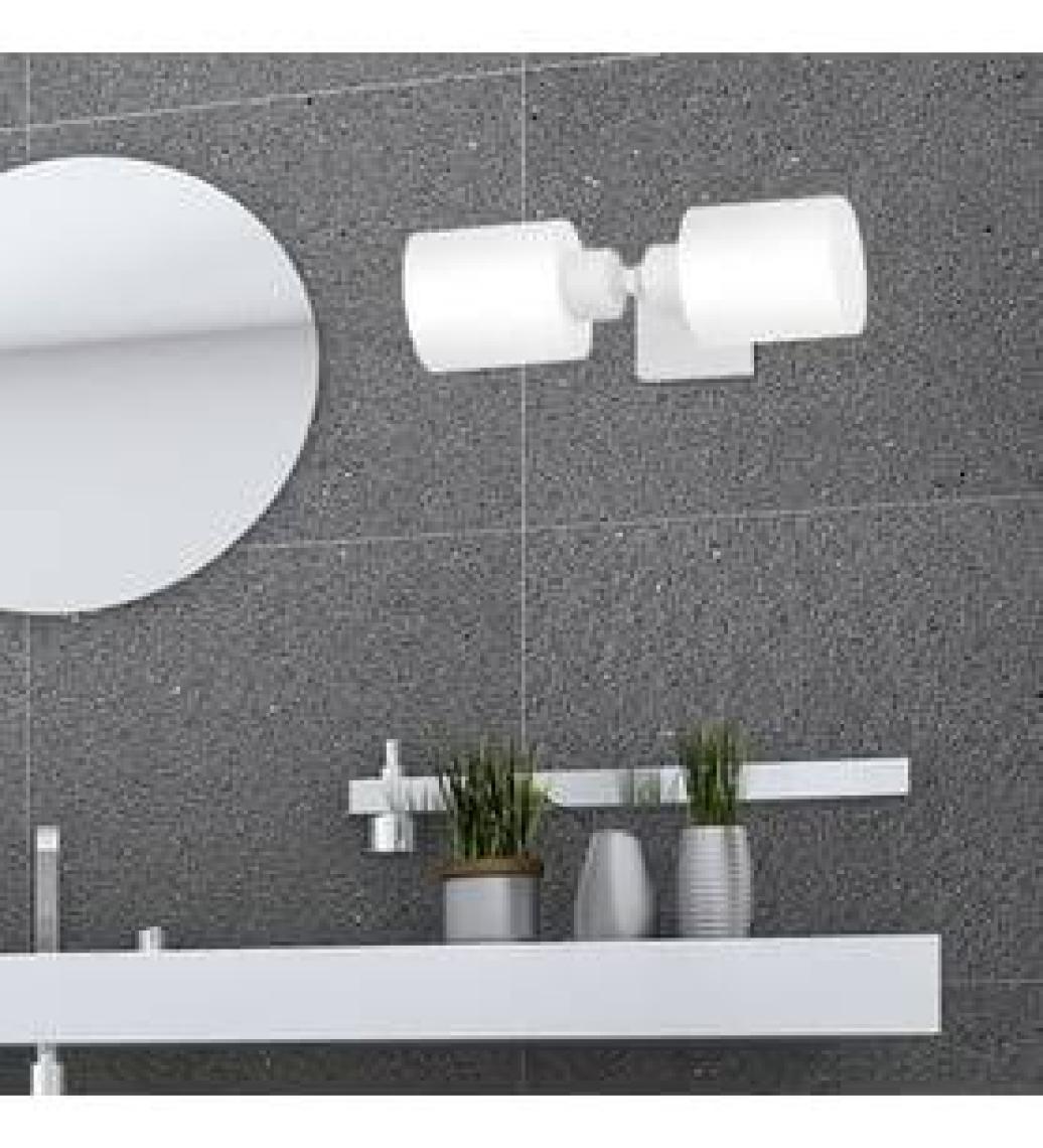 Apliqa Armin 2Li Beyaz Duvar Lambası Ayna Üstü-Yanı Modern Banyo Aplik