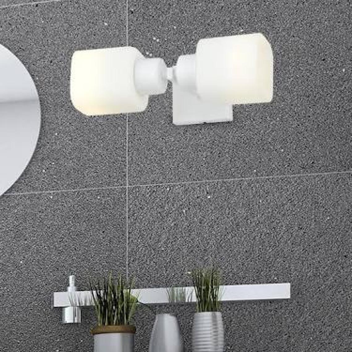 Apliqa Armin 2Li Beyaz Duvar Lambası Ayna Üstü-Yanı Modern Banyo Aplik