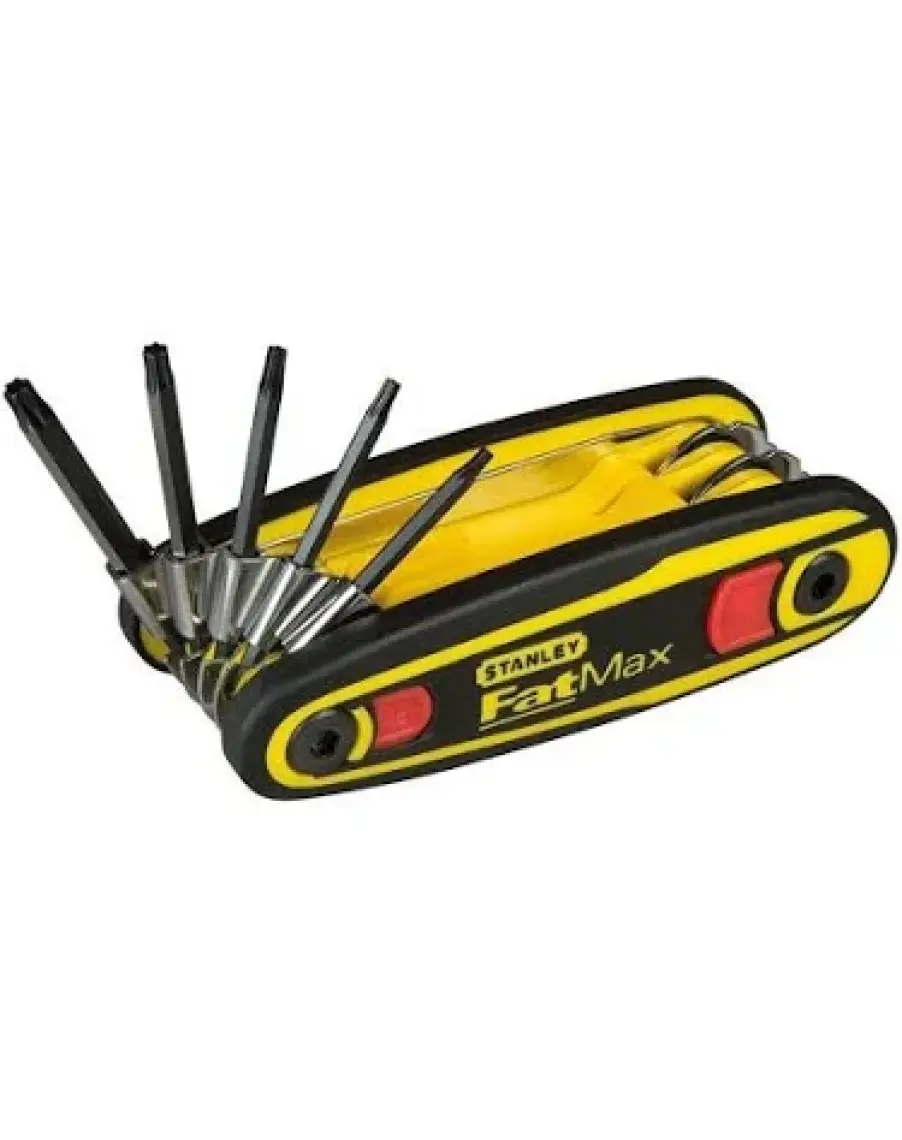 Stanley 1-13-906 Fatmax 39'lu ¼ Bits + Lokma Seti Manyetik Tutucu ve Otomatik Lokma Kollu