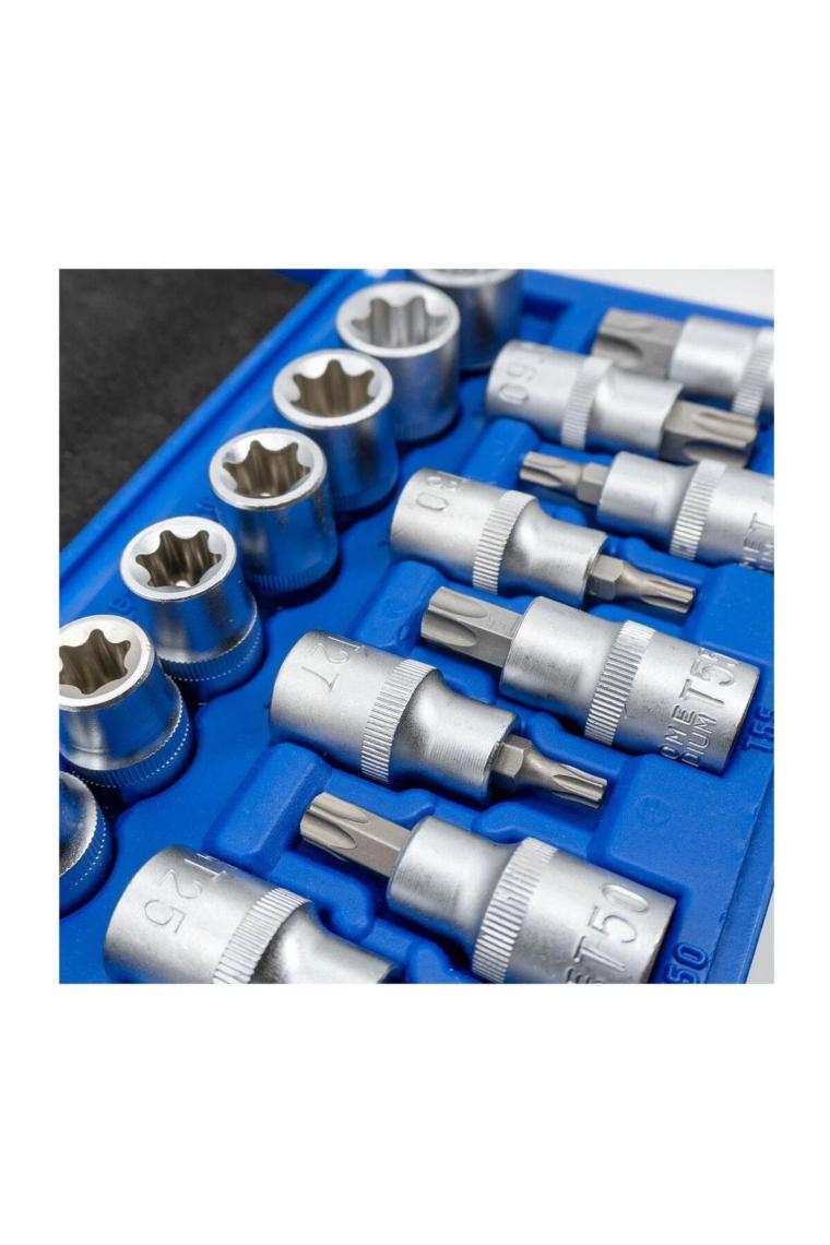 Grayzer 19 Parça 1/2'' Iç-Dış Torx Lokma Takımı