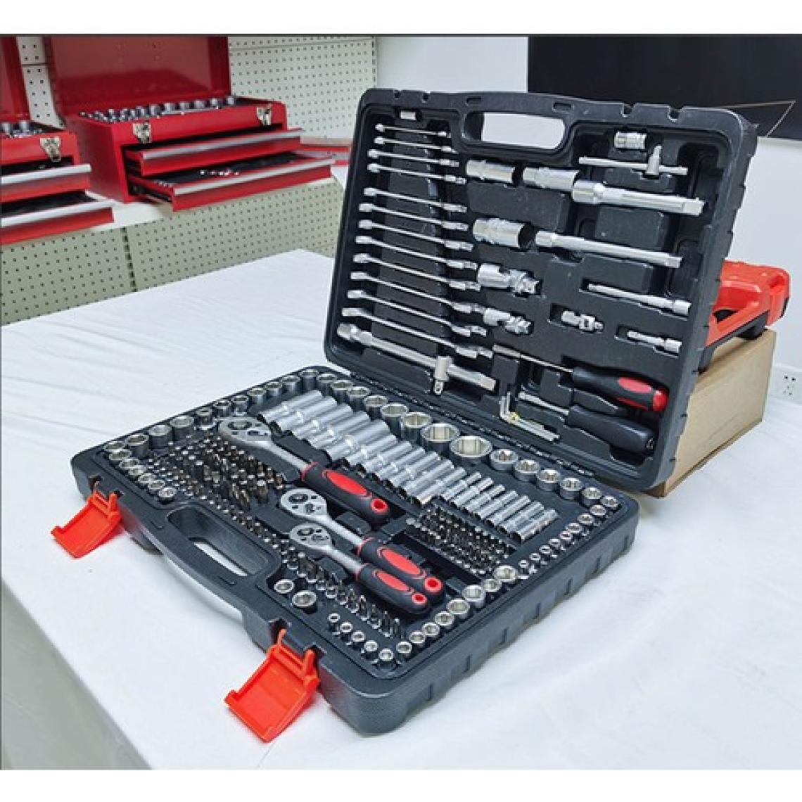 Stilmax Germany Cr-V Max 1/4 Cırcırlı 216 Parça Lokma Anahtar Takımı Oto Tamirci Full Tam Set