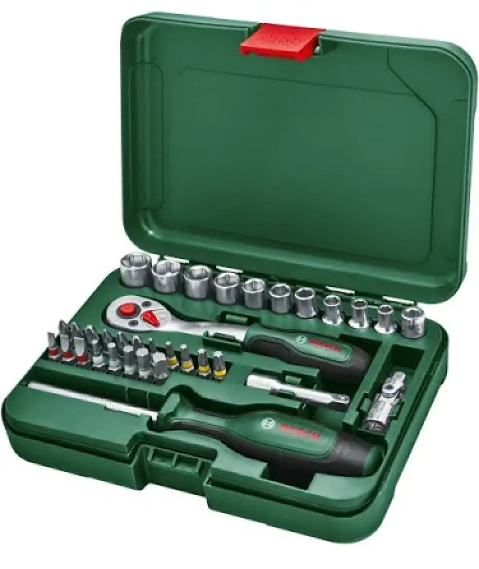 Cırcırlı Tornavida Ve Lokma Takımı 34 Parça - 1600a02by1
