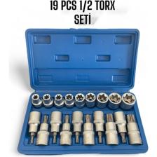 Ekinler Torx Anahtar 1/2 19 Parça E Lokma & Torx Lokma Takımı Ürün