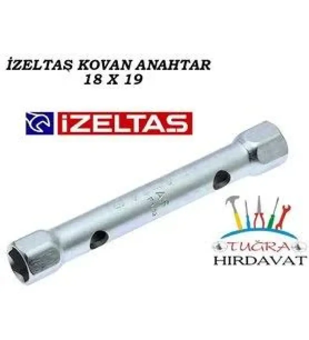 İzeltaş İki Ağız Kovan Anahtar 18X19 Mm