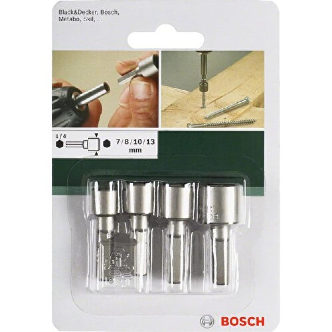 Bosch 4 Parçalı Lokma Seti 7/8/10/13 Mm