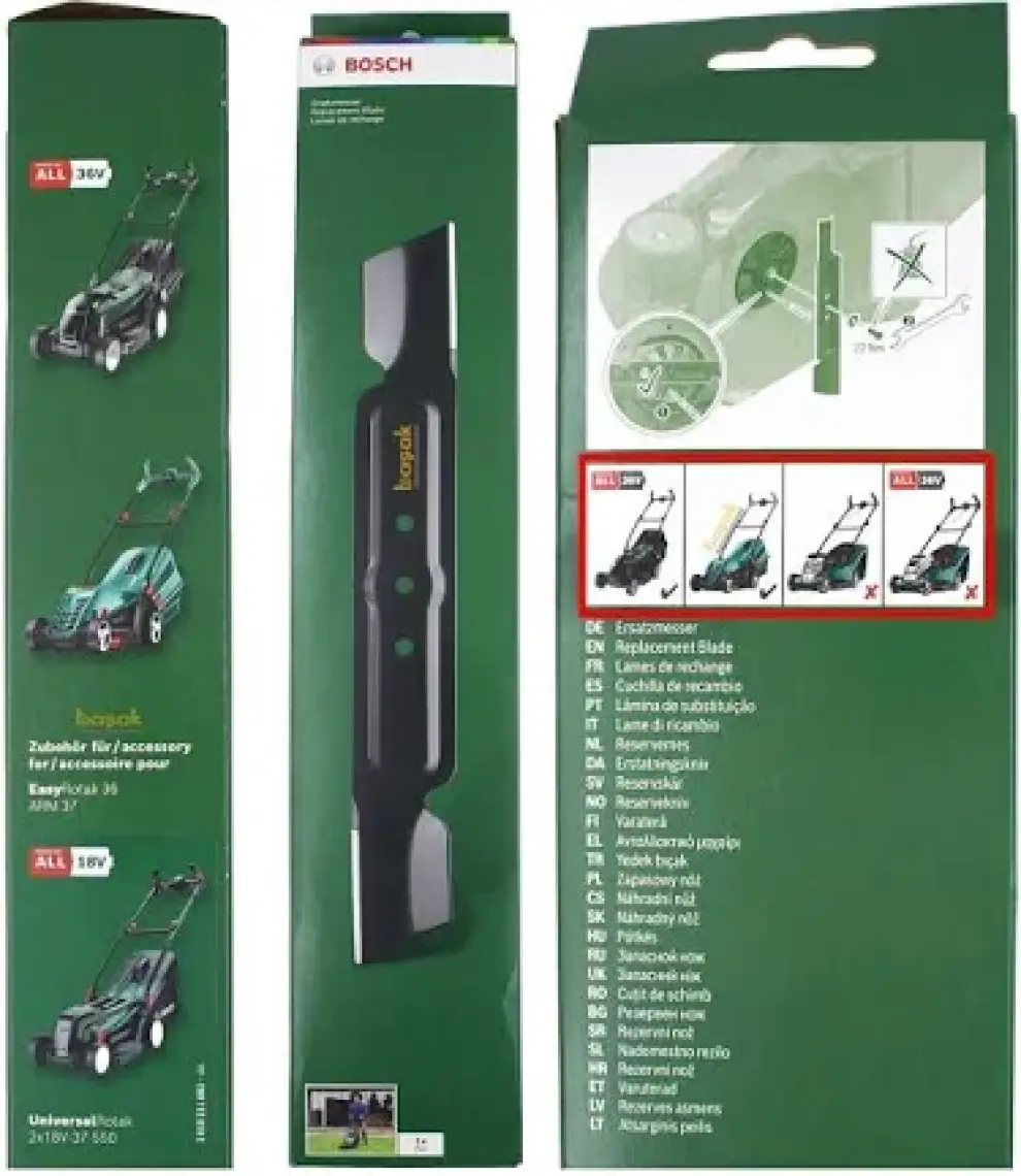 Bosch ARM 37 Çim Biçme Makinesi İçin Yedek Bıçak