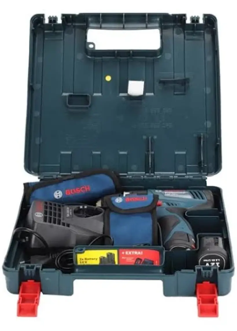 Bosch Professional GSB 120 LI 2 AH Çift Akülü Darbeli Delme Vidalama + Aksesuar Seti