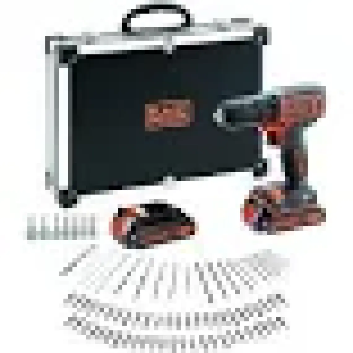 Black & Decker BDCDD12BAFC-QW 10.8V 1.5Ah Li-Ion Şarjlı Matkap Vidalama,Taşıma Çantası,100 Parça Aks. Seti