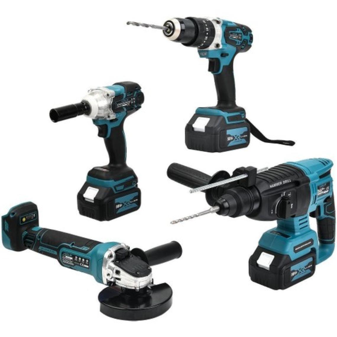 Assur Akülü 4'lü Makine Seti 58VF ASR1041