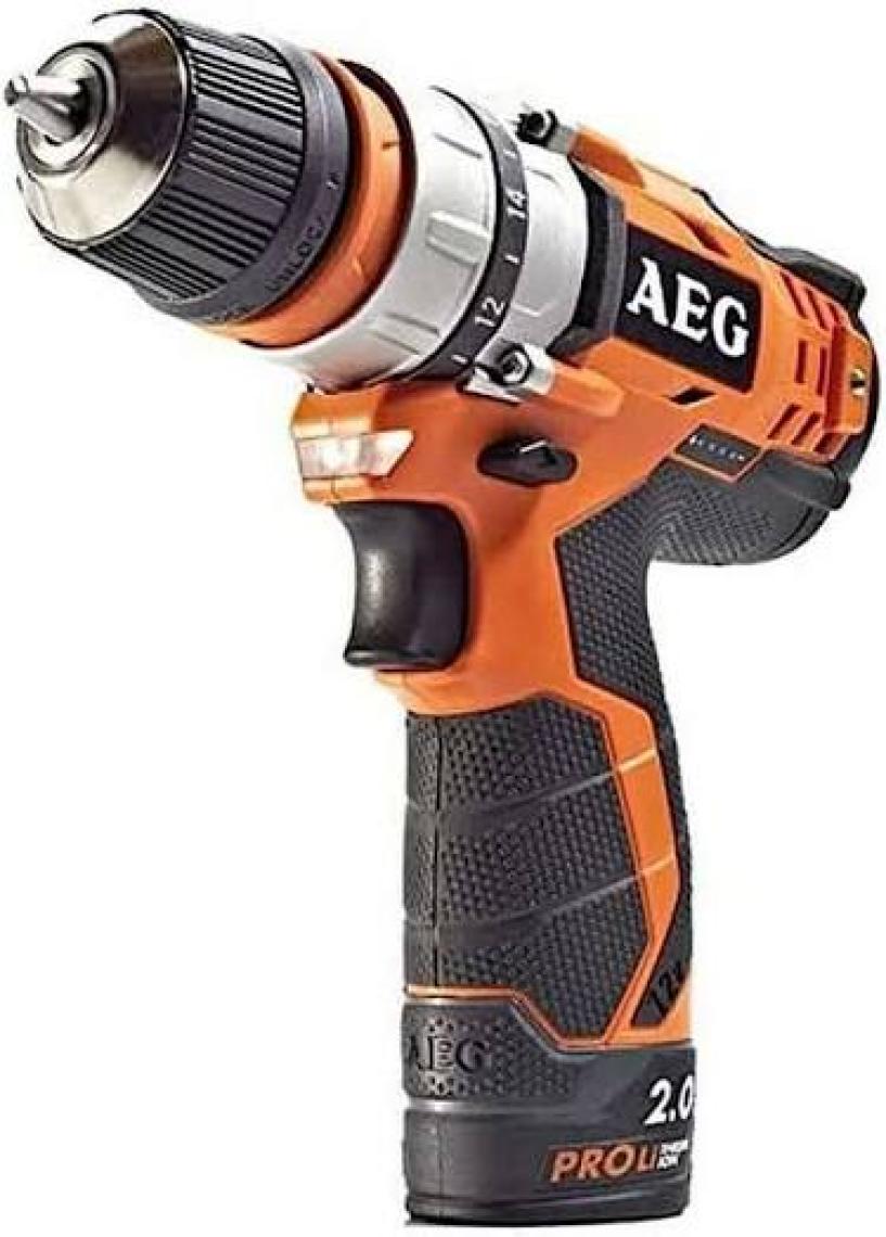 Aeg BBS 12 C 2 LI Çift Akülü Matkap (Lithium ion 12 V; 2.0 Ah)