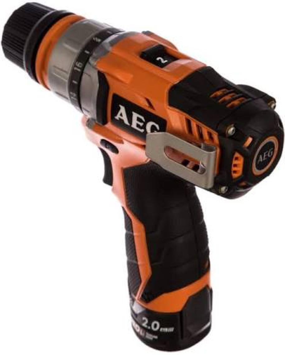 Aeg BBS 12 C 2 LI Çift Akülü Matkap (Lithium ion 12 V; 2.0 Ah)