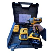 Böhrer Akülü Çift Bataryalı Profesyonel Torklu Vidalama , V58 5000MAH , Ahşap Demir Monteleme Vidalama