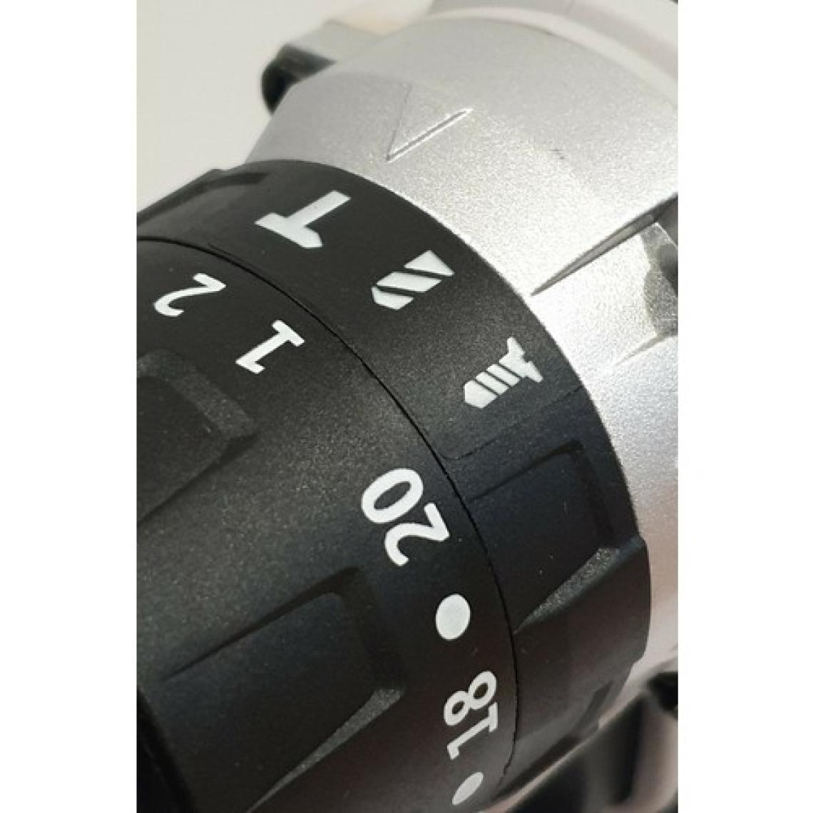 Bulldozer Redmax 36V Darbeli Akülü Şarjlı Vidalama Matkap 5AH 13MM Metal Mandren Çift Akülü