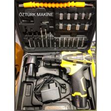 BN-5 Bn5 Darbesiz 12V Şarjlı Matkap 25 Parca Uc Set Hedıyelı