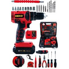Deko DKT2069 Darbeli Çift Motor Turbo Şarjlı Entegreli Çift Akülü Şarjlı Vidalama Matkap 58V + Full Set