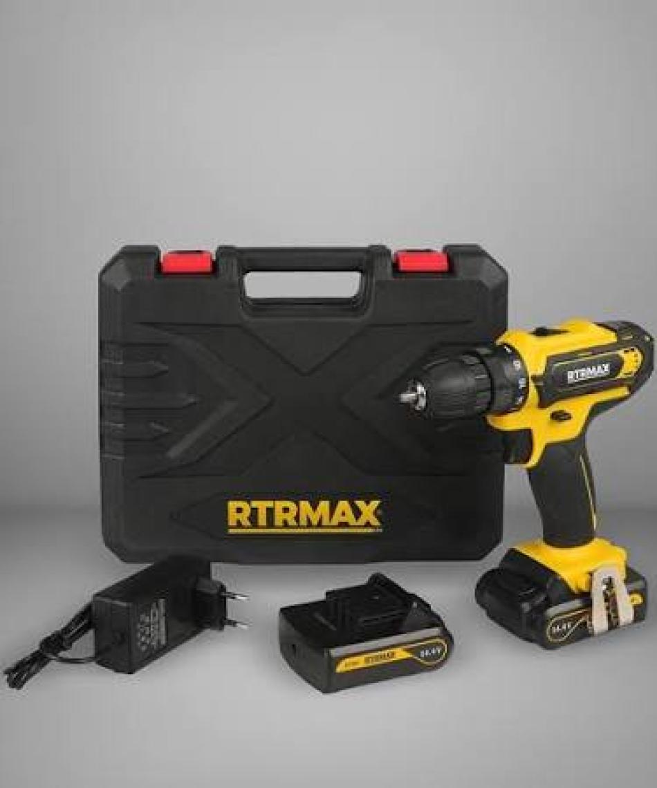 Rtrmax RTM345 Akülü Şarjlı Matkap Vidalama