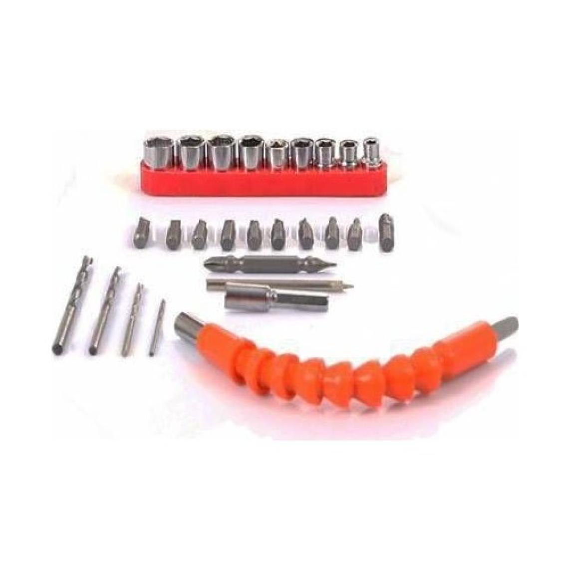 Mager 20 V 3 Ah Çift Akülü Kutulu Işıklı Vidalama Şarjlı Matkap 30'lu Professional Set