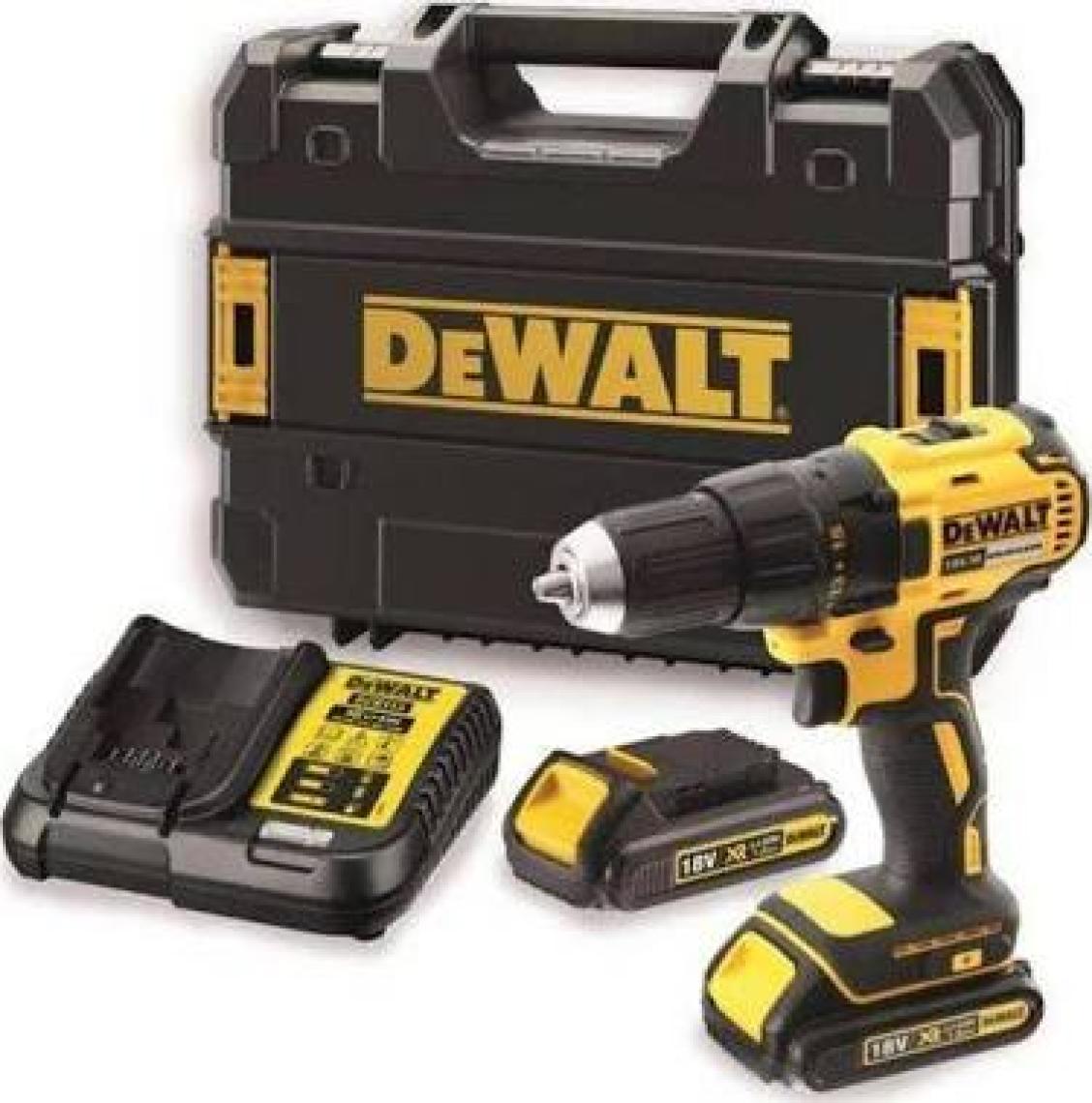 Dewalt DCD777S2T Kömürsüz Darbesiz Vidalama Matkabı 18 Volt 1.5Ah