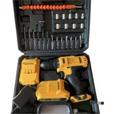 Maxstar 24V 5AH Liion Çift Akülü Çantalı Darbeli  Şarjlı Matkap-24 Parça Uç Setli