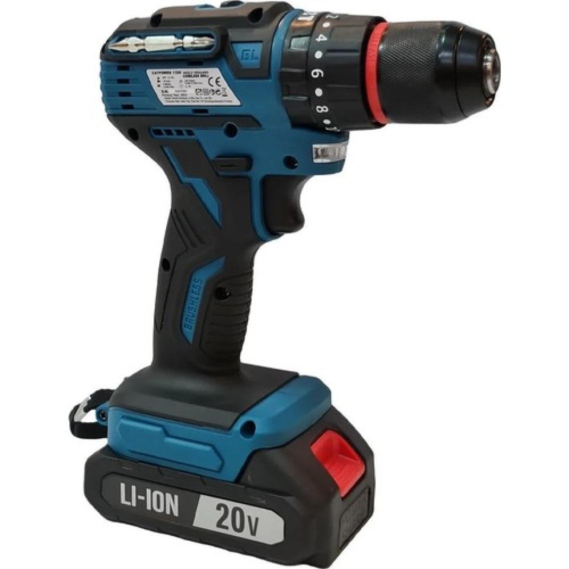 CATPOWER  1320 Akülü Darbeli Vidalama Li-Ion Kömürsüz