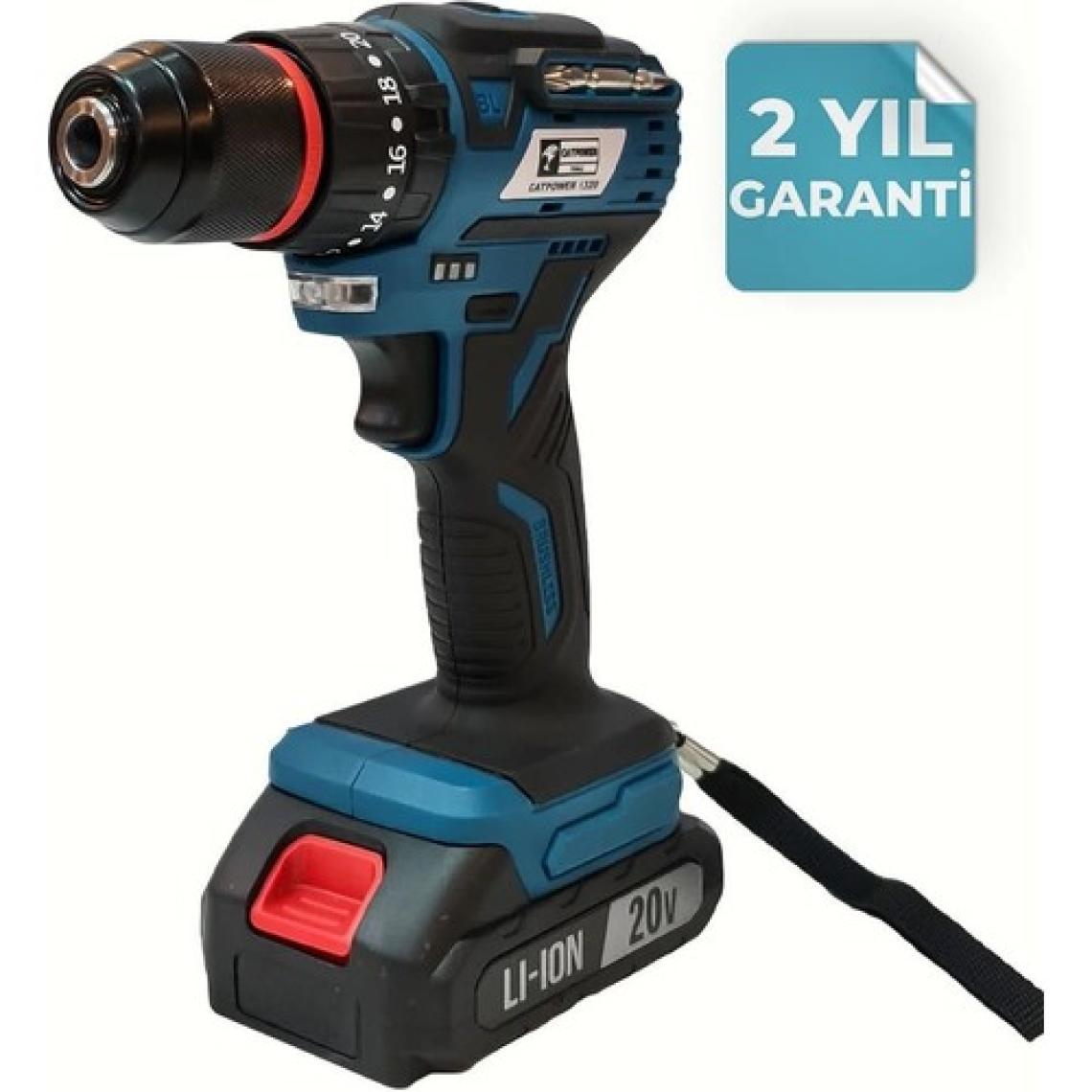 CATPOWER  1320 Akülü Darbeli Vidalama Li-Ion Kömürsüz