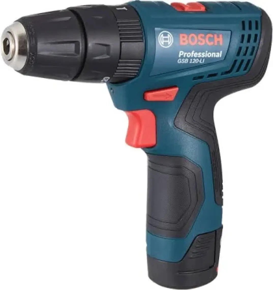 Bosch Professional GSB 120 LI 2 AH Çift Akülü Darbeli Delme Vidalama + Aksesuar Seti