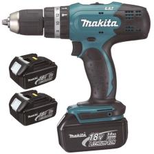 Makita DHP453SFE3 18V 3.0 Ah 3 Akülü Darbeli Matkap Vidalama