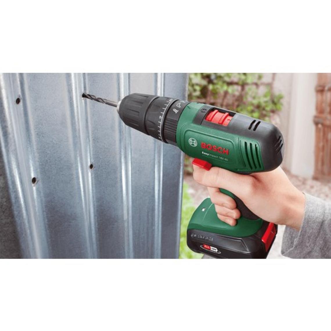 Bosch EasyImpact 18V-40 2 Ah Çift Akülü Darbeli Vidalama Makinesi