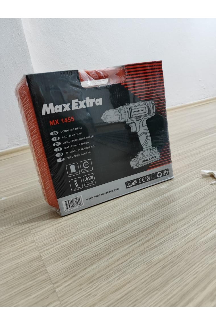 Max Extra MX1455 14.4 V Çift Akülü Vidalama Makinesi