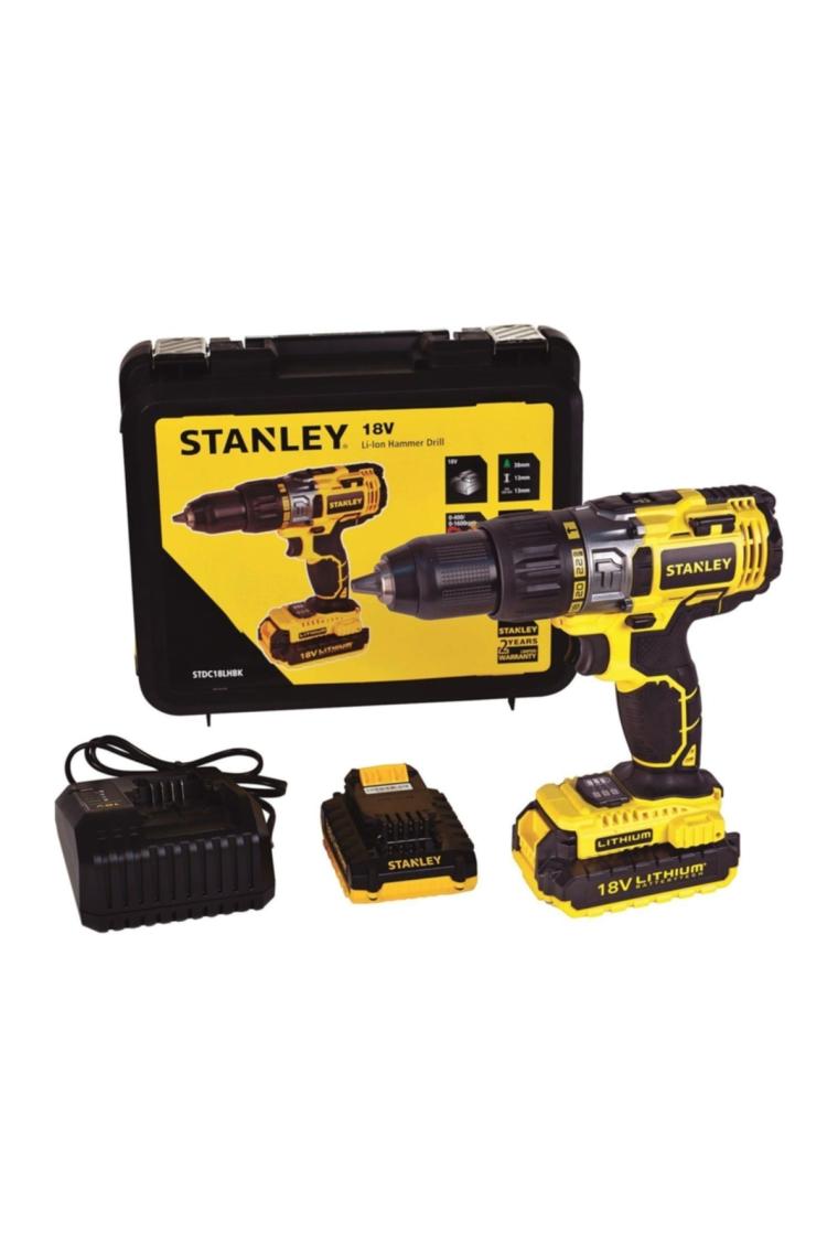 Stanley STDC18LHBK 18 V 2x2 Ah Akülü Darbeli Matkap