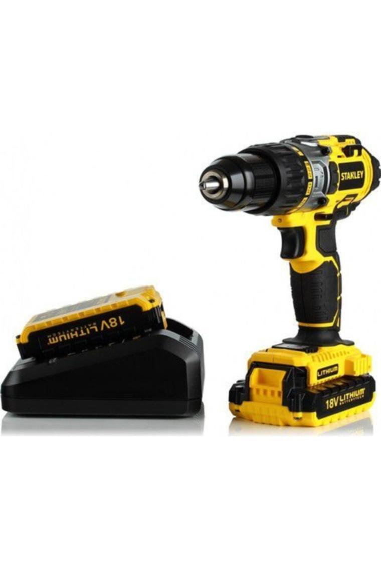 Stanley STDC18LHBK 18 V 2x2 Ah Akülü Darbeli Matkap
