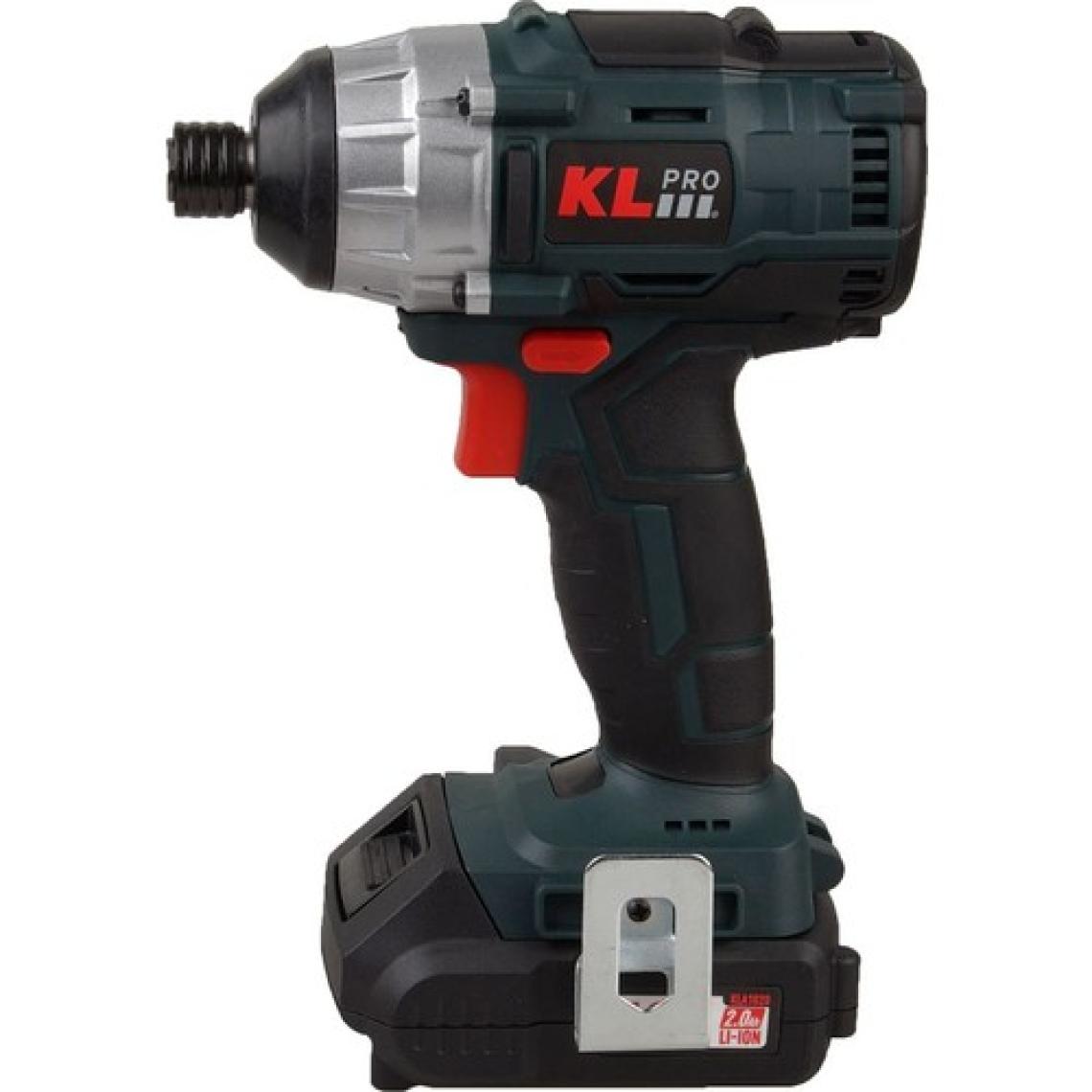 Klpro Kldv1820B 18Volt/2.0Ah Li-İon Çift Akülü Kömürsüz Profesyonel Darbeli Tornavida