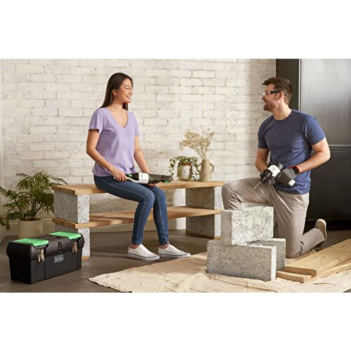 Black & Decker Reviva™ Revhd12c-Qw 12v Şarjlı Darbeli Matkap Lityum-Iyon