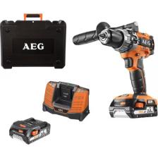 AEG BSB18 C2 BL-202C 18 V 2 Ah Çift Akülü Darbeli Matkap