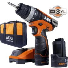 Bs 12 C2 Li 12 V 2.0 Ah Çift Akülü Şarjlı Vidalama Matkap