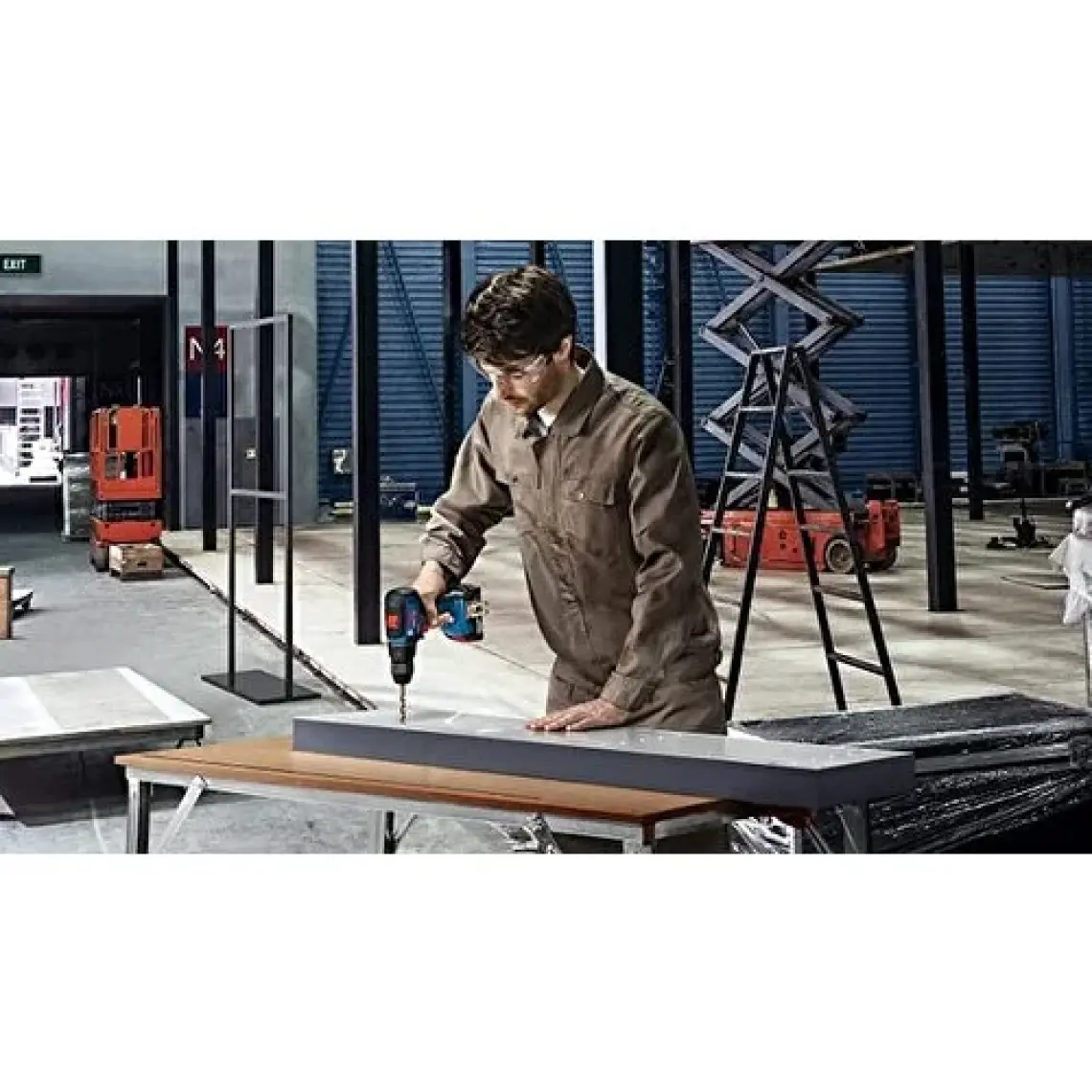 Bosch GSB 18V-50 Çift Akülü Vidalama Makinesi
