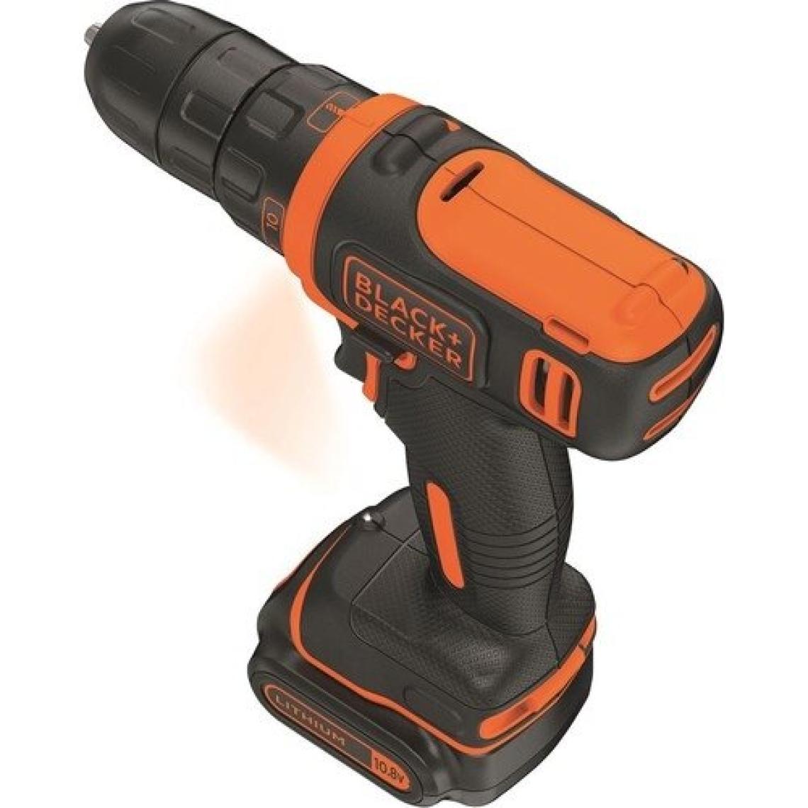 Black+Decker BDCDD12KB Çift Akülü Vidalama Makinesi