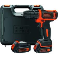 Black+Decker BDCDD12KB Çift Akülü Vidalama Makinesi