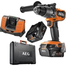 AEG BSB 18C3BL-502C 18 V 2x5 Ah Akülü Darbeli Matkap