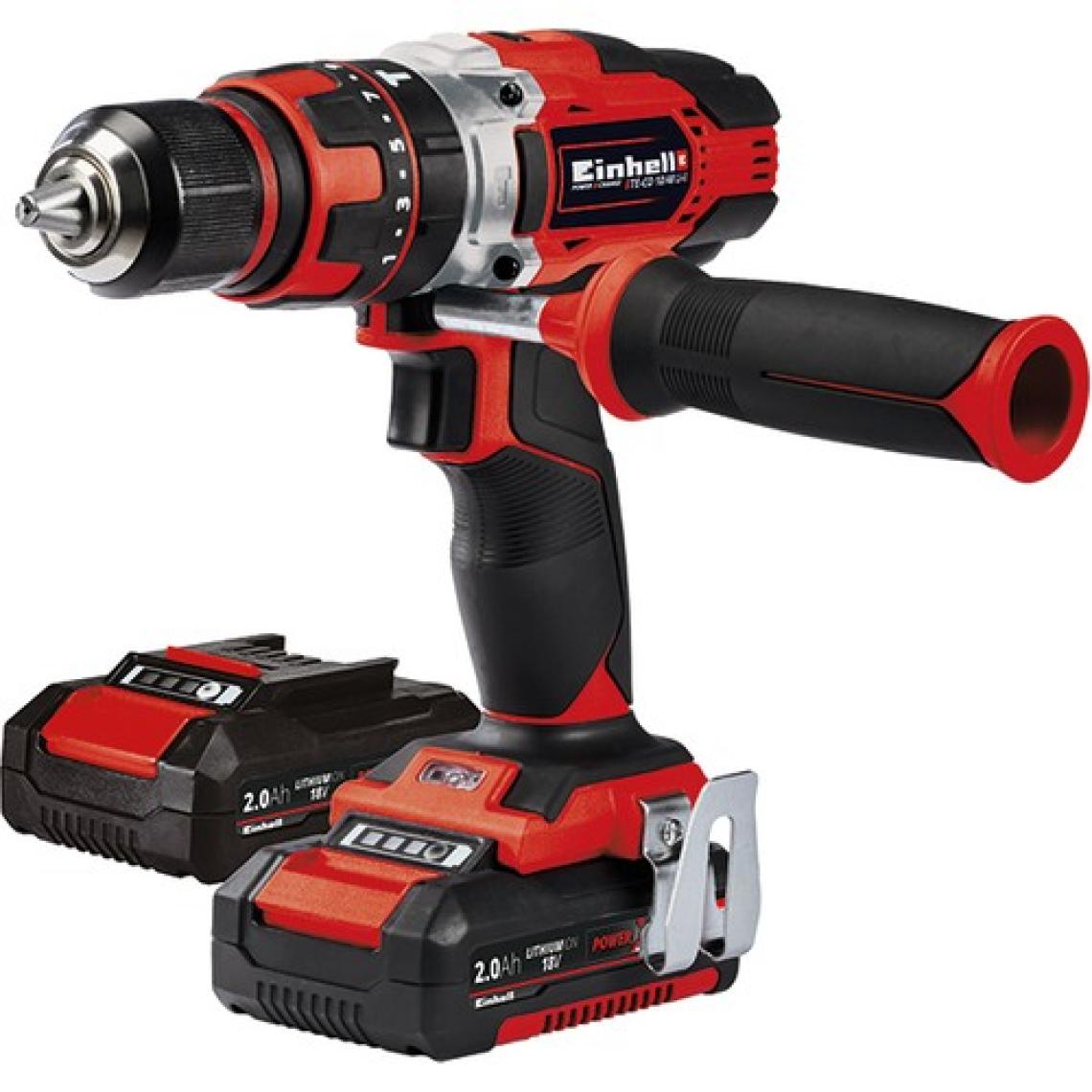 Einhell TE-CD 18/48 Li-i 18 V 2x2 Ah Akülü Darbeli Matkap