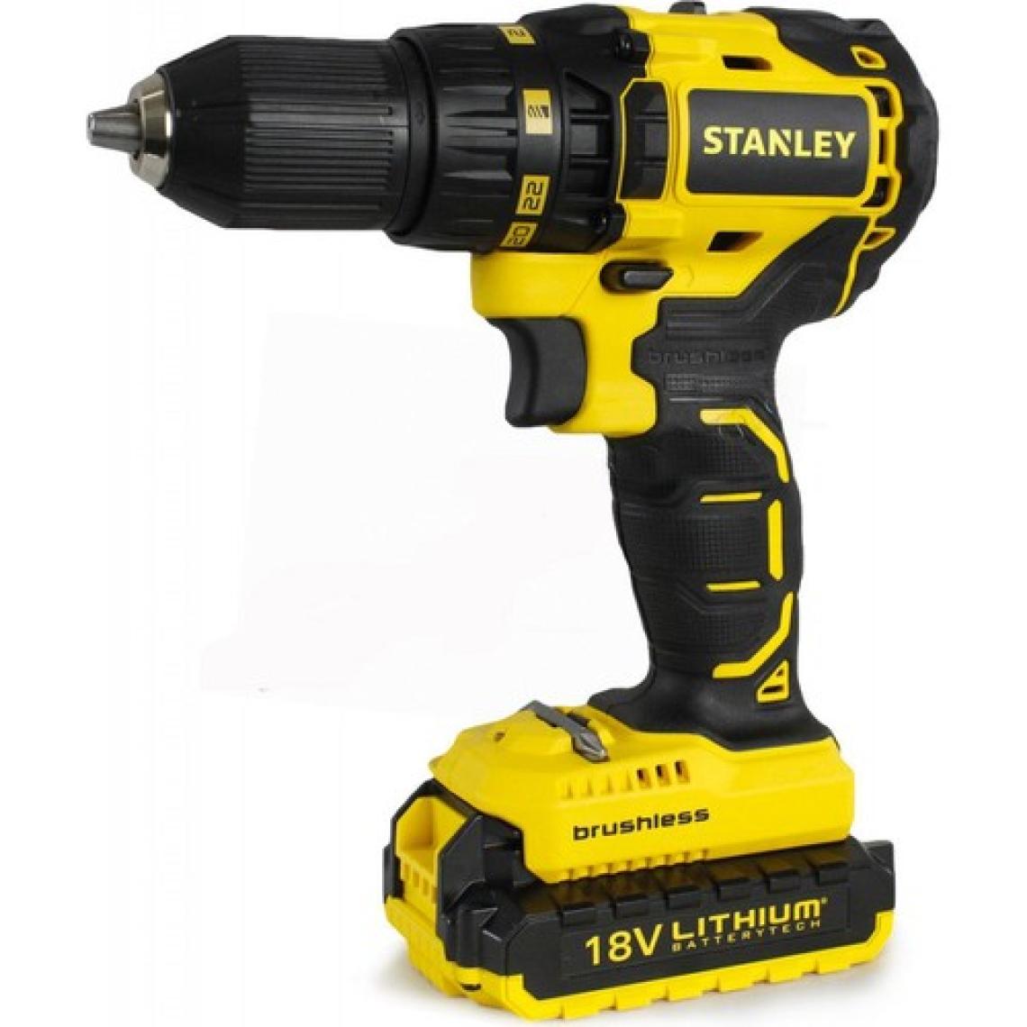 Stanley SBD20S2K 18Volt/1,5Ah Li-ion Çift Akülü Profesyonel Vidalama