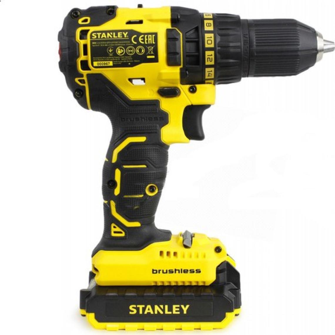 Stanley SBD20S2K 18Volt/1,5Ah Li-ion Çift Akülü Profesyonel Vidalama