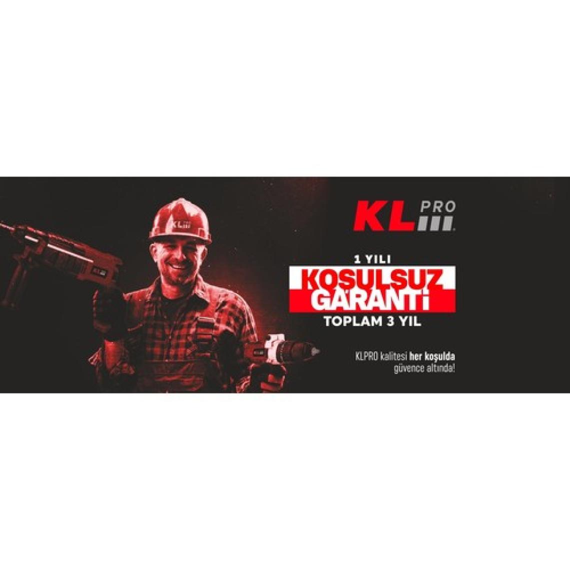KLpro KLDM18B 18 V Çift Akülü Kömürsüz Darbeli Matkap
